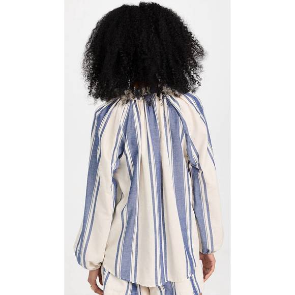 NEW NATALIE MARTIN penny blouse in french blue - Picture 3 of 4